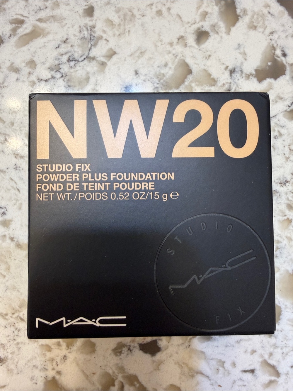 Rae and original MAC Cosmetics Studio Fix Powder Plus Foundation NW20